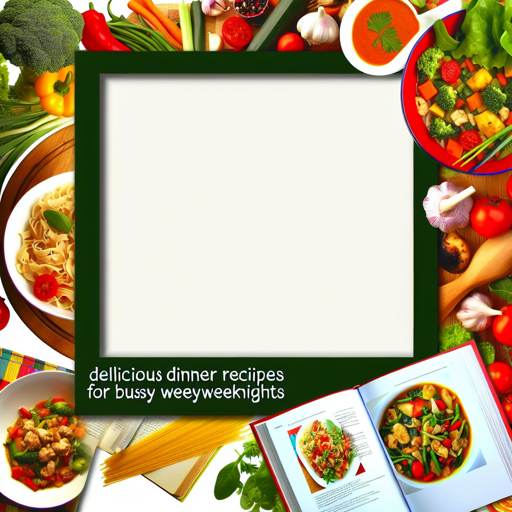 Delicious dinner recipes for busy weeknights