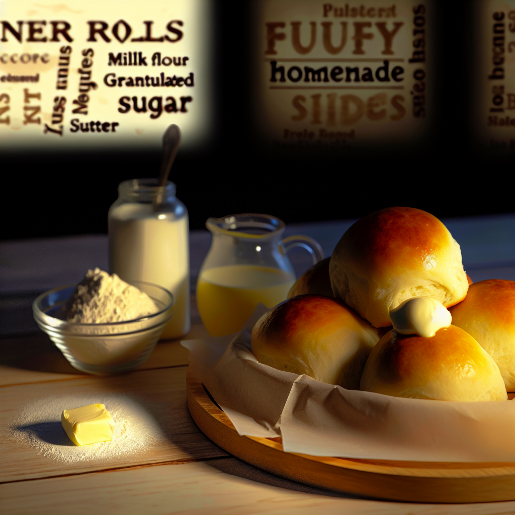 Dinner rolls recipe for fluffy homemade sides
