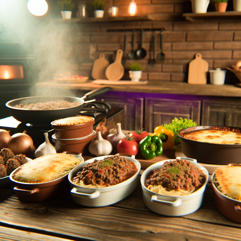 Easy meals with ground beef for quick weeknight dinners