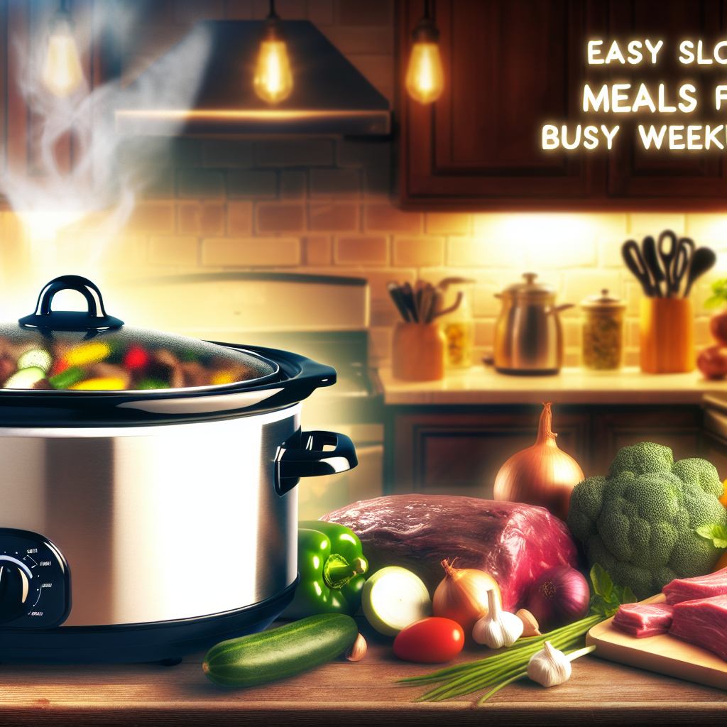 Easy slow cooker meals for busy weeknights