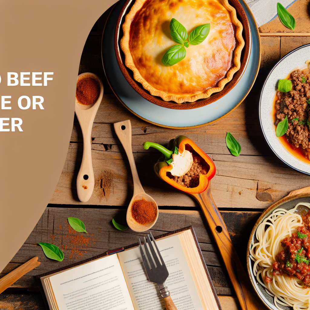 Ground beef recipes for dinner that everyone will love