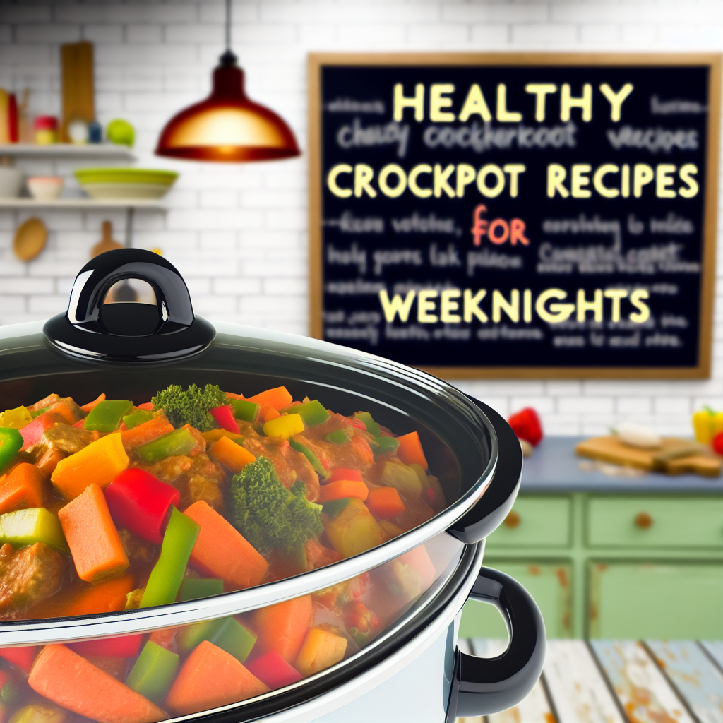 Healthy crockpot recipes for busy weeknights