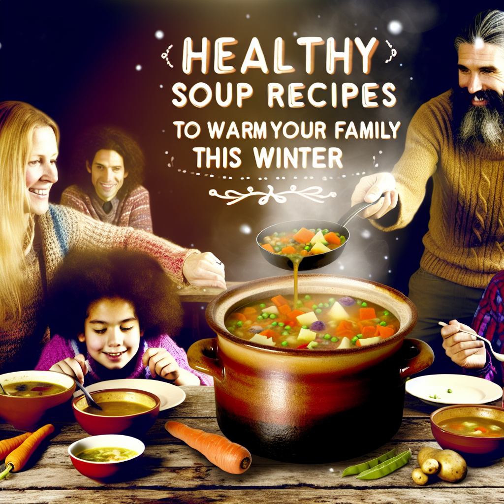 Healthy soup recipes to warm your family this winter
