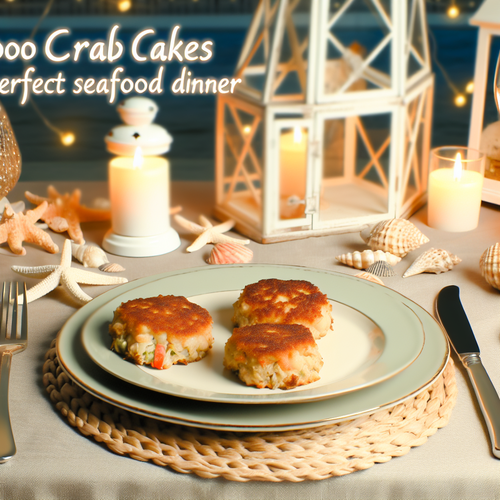 How to cook crab cakes for a perfect seafood dinner