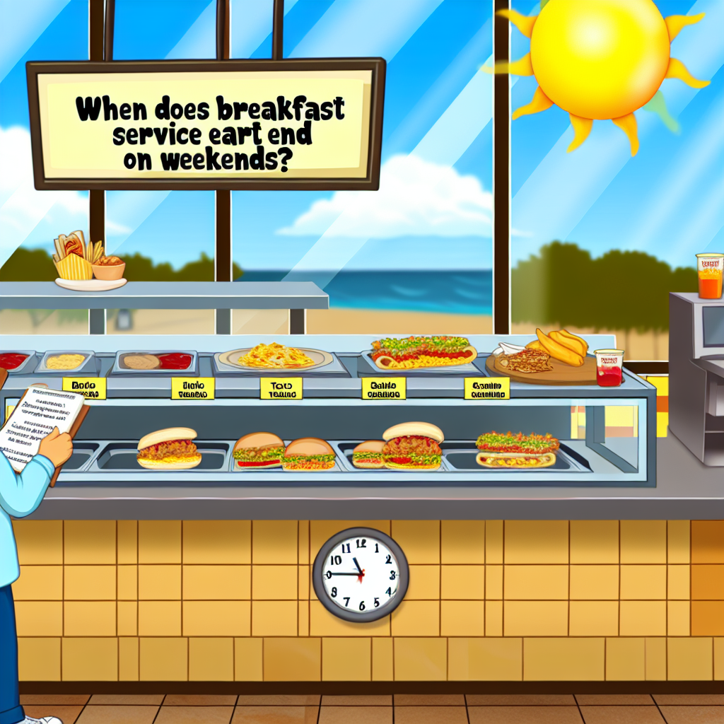 When does Taco Bell stop serving breakfast on weekends